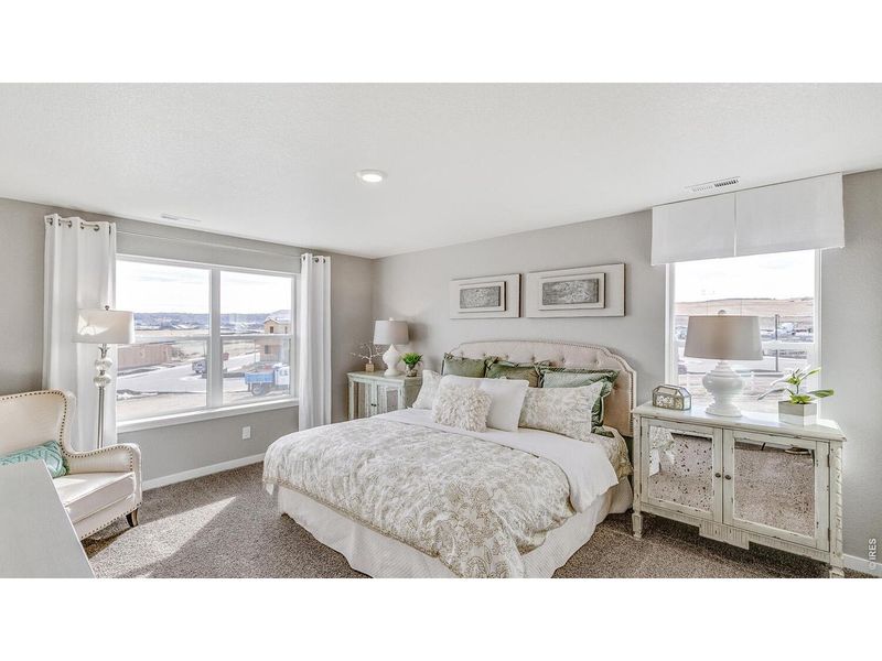 Furnished interior view inside a new home in Hansen Farm, Fort Collins (Image 19).
