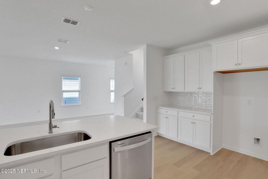 Furnished interior view inside a new home in TrailMark, St. Augustine (Image 5).