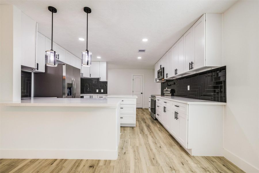 Furnished interior view inside a new home in , Cleveland (Image 9).