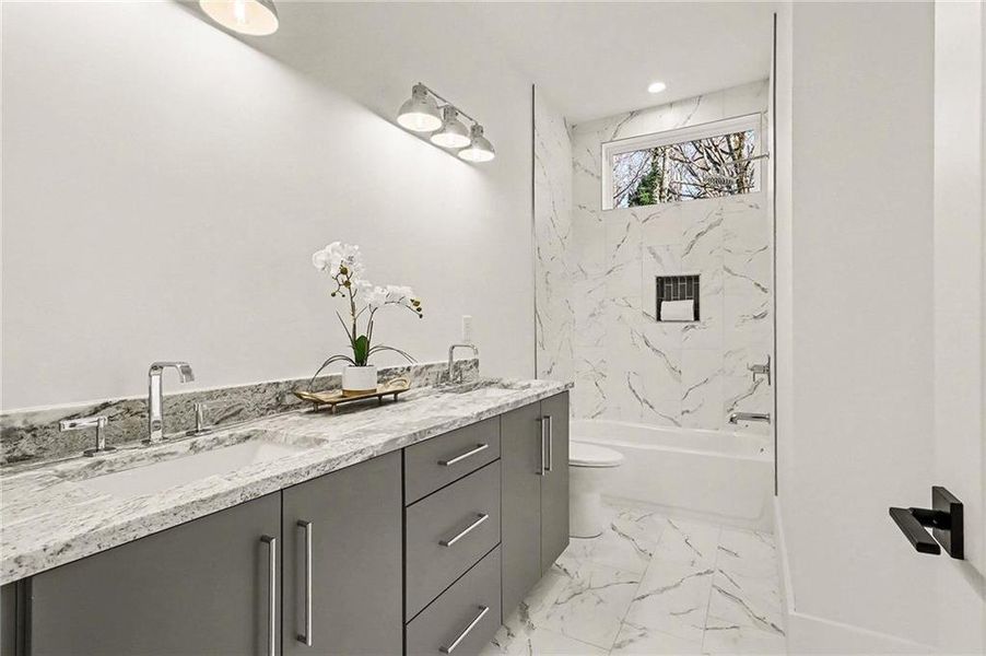 Furnished interior view inside a new home in , Atlanta (Image 40). Furnished interior view inside a new home in , Atlanta (Image 40).