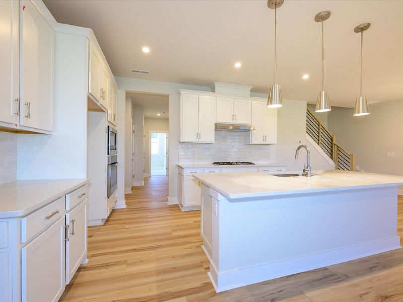 Furnished interior view inside a new home in Seven Oaks, Belmont (Image 4).