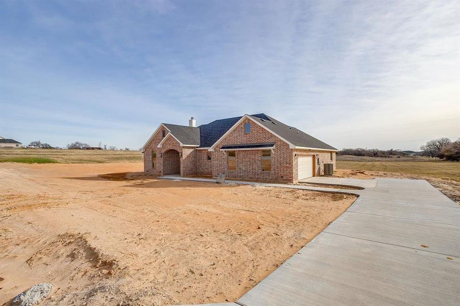 In-progress construction of a new home in , Poolville, TX (Image 8).