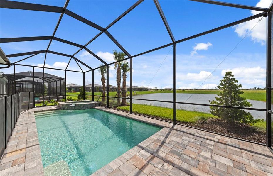 Exterior details and patio area of a home in BeachWalk by Manasota Key, Englewood (Image 28).