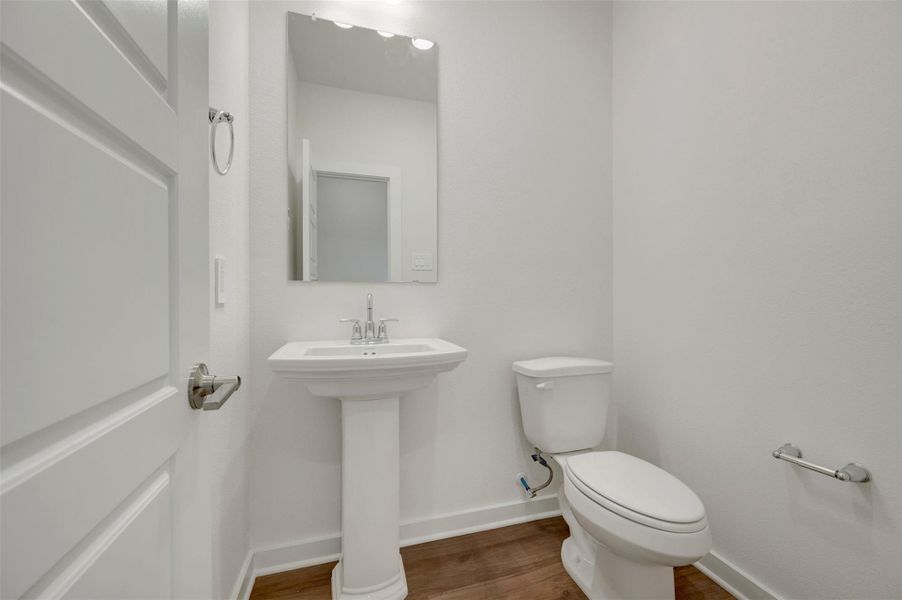 Furnished interior view inside a new home in Lone Star Landing, Montgomery (Image 12).