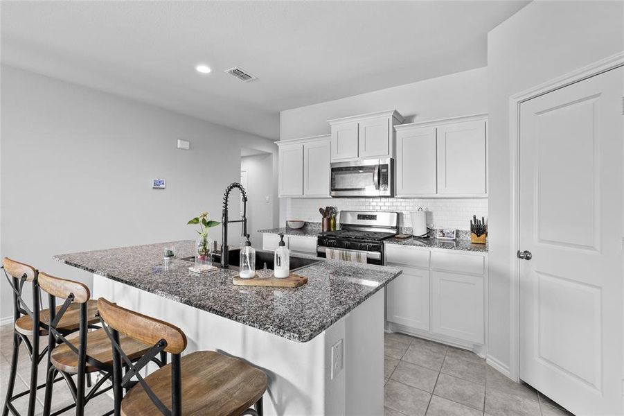 Furnished interior view inside a new home in Liberty Trails, Fort Worth (Image 5).