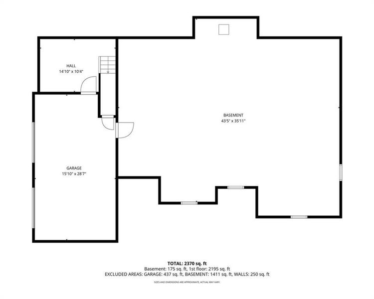 2D floor plan layout of this home in , Canton, GA (Image 6).