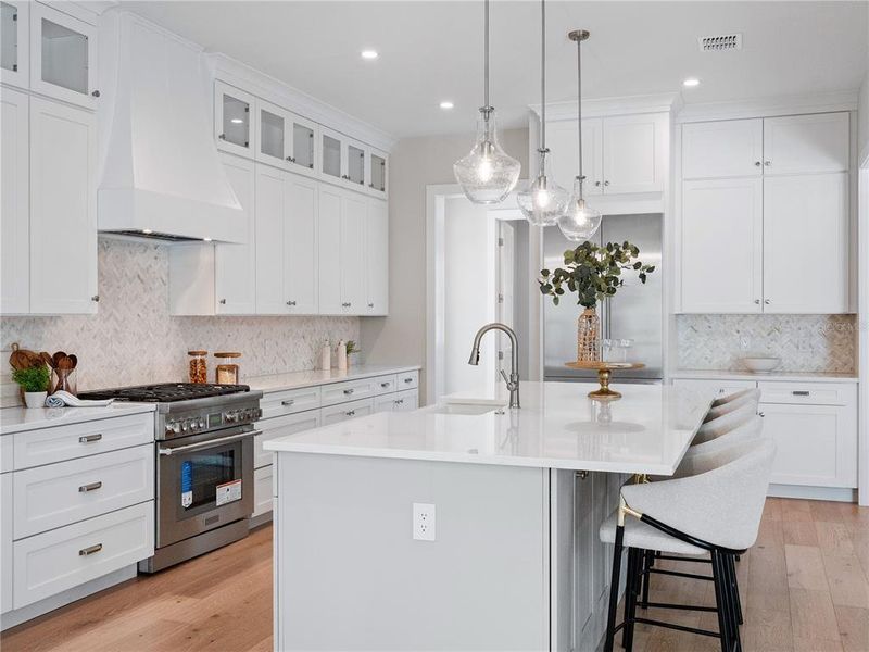 Furnished interior view inside a new home in , Oakland (Image 16).