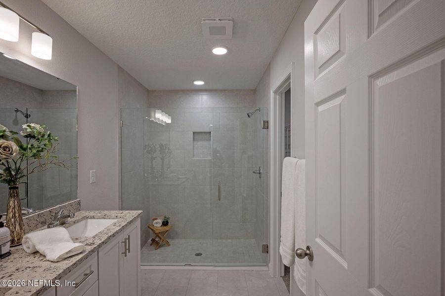 Furnished interior view inside a new home in , Jacksonville (Image 10).