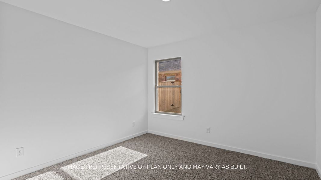 Spacious, unfurnished interior of a new home in Allen Farms, Lubbock (Image 12).
