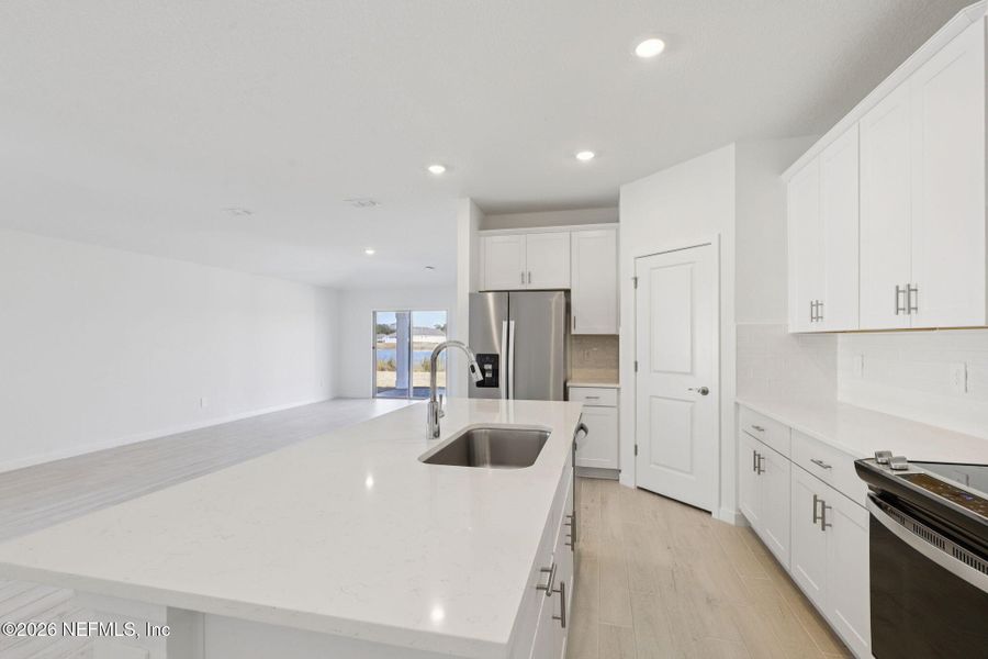 Furnished interior view inside a new home in Colbert Landings, Palm Coast (Image 14).