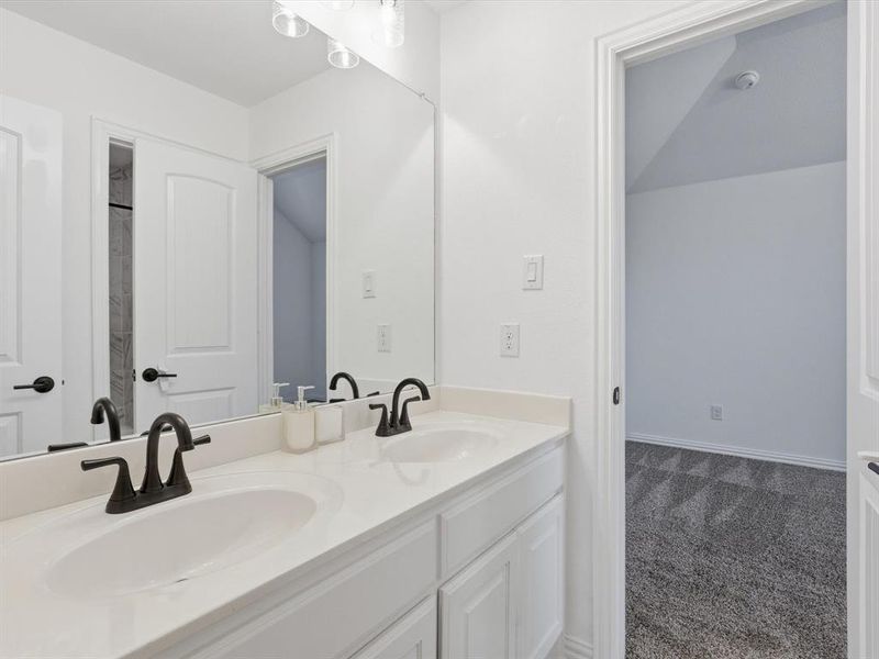 Furnished interior view inside a new home in , Mansfield (Image 16).