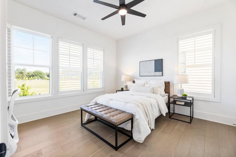 Furnished interior view inside a new home in , Alpharetta (Image 7).