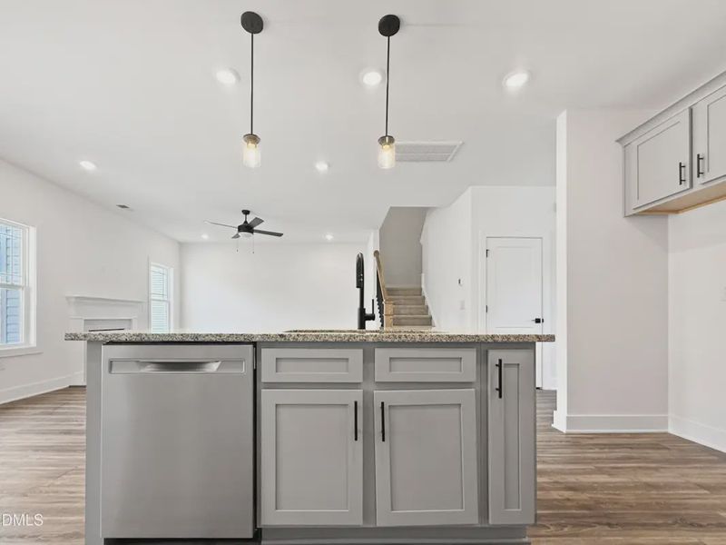 Furnished interior view inside a new home in Charlotte's Ridge, Middlesex (Image 9).