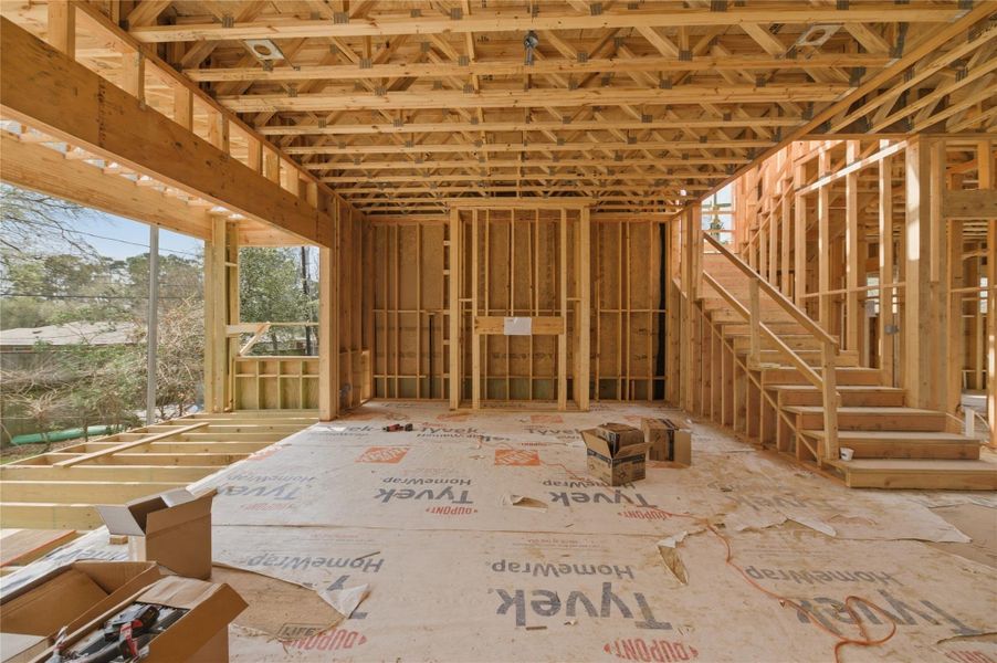 In-progress construction of a new home in , Houston, TX (Image 20).