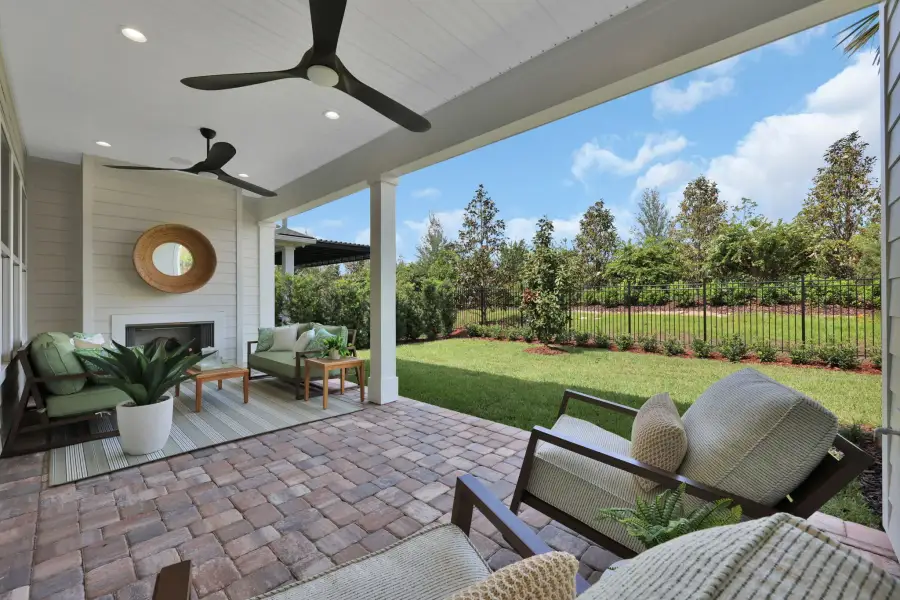 Representative exterior details of a home built from the Scarlett by Riverside Homes in Sagebrush at EverRange, Jacksonville (Image 30).