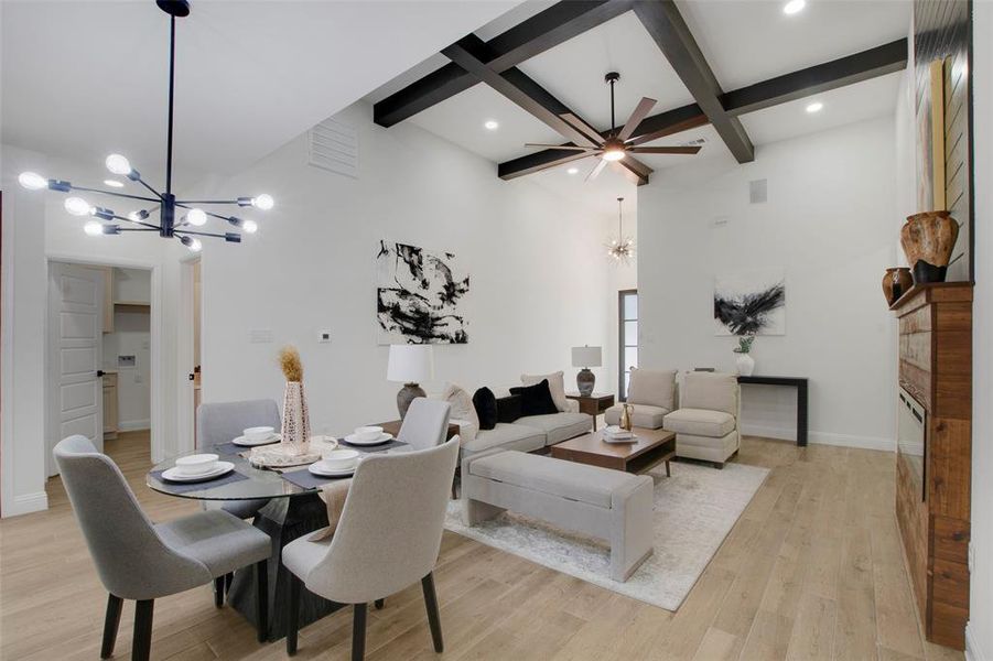 Furnished interior view inside a new home in , Tool (Image 9). Furnished interior view inside a new home in , Tool (Image 9).