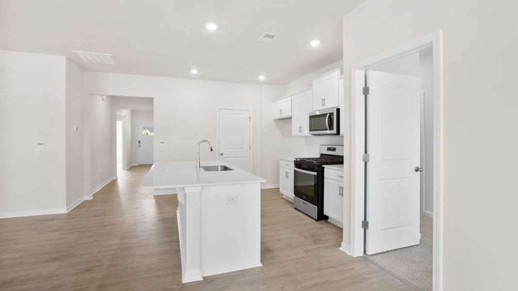 Furnished interior view inside a new home in Foxbank, Gray Court (Image 9).
