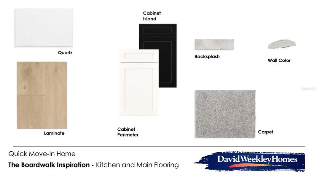 Sample of building materials used in homes in Lakeside at Satilla, St. Cloud (Image 4).