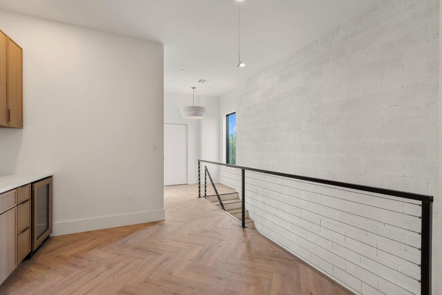 Furnished interior view inside a new home in , Houston (Image 41).