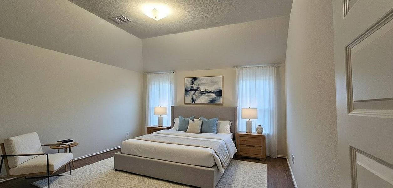 Furnished interior view inside a new home in Marvida, Cypress (Image 10). Furnished interior view inside a new home in Marvida, Cypress (Image 10).