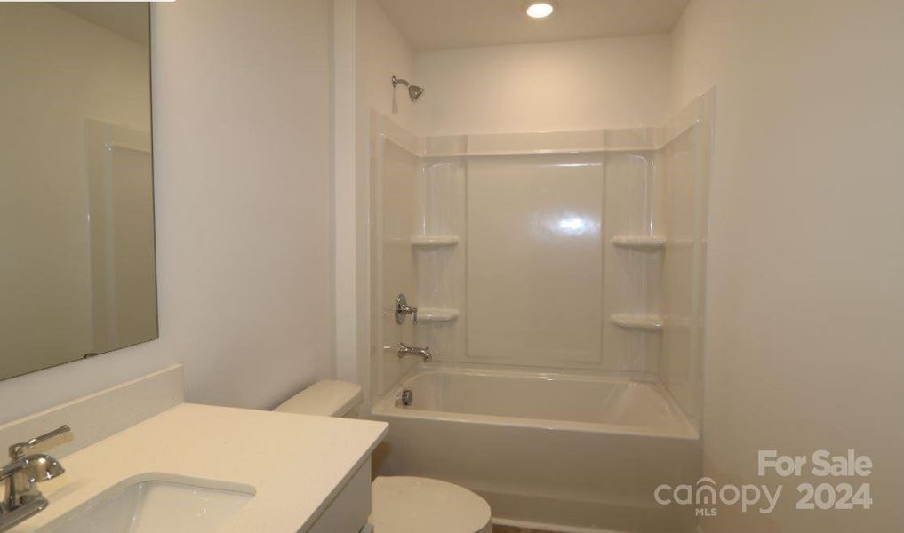 Secondary bathroom