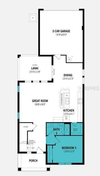 Windley Floorplan - First Floor