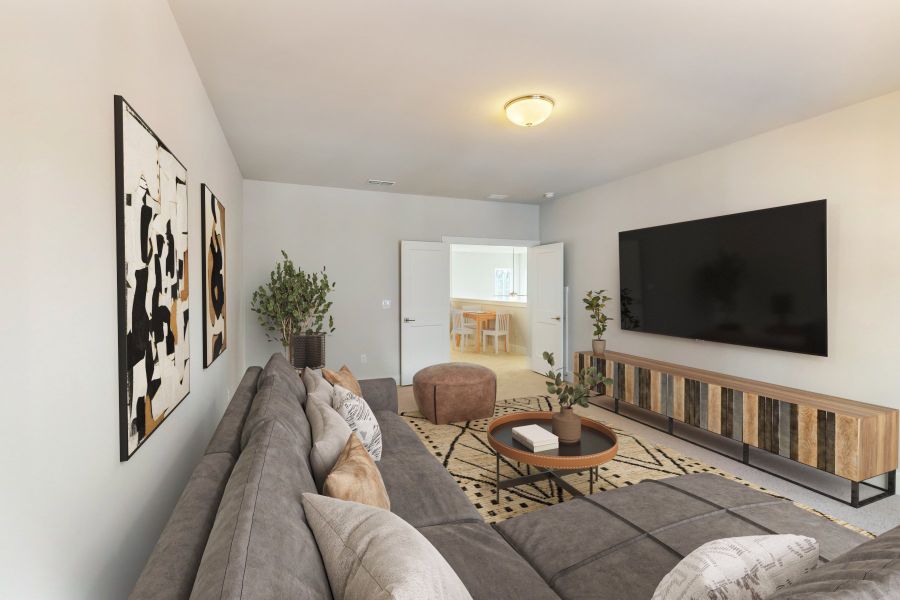 Furnished interior view inside a new home in Stonewood Estates, Durham (Image 11).