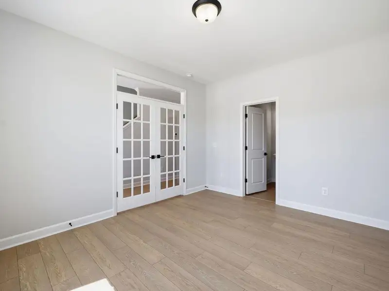Spacious, unfurnished interior of a new home in Forestville Yard Townhomes, Knightdale (Image 15). Spacious, unfurnished interior of a new home in Forestville Yard Townhomes, Knightdale (Image 15).