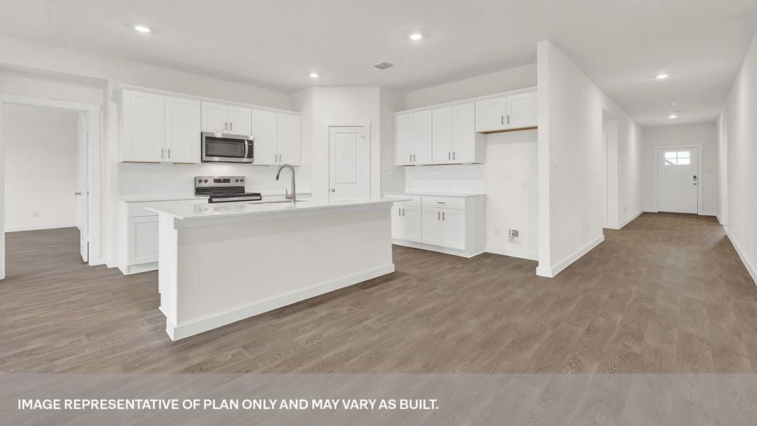 Representative furnished interior of a home built from the The Courtland by D.R. Horton in Sonoma Oaks, Fredericksburg (Image 6).