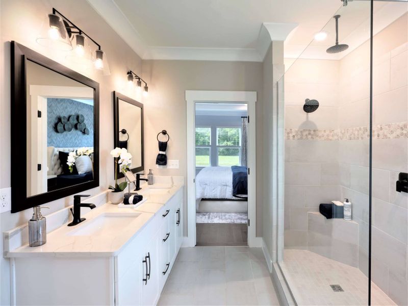 Furnished interior view inside a new home in Carlton Landing, Rockvale (Image 9).
