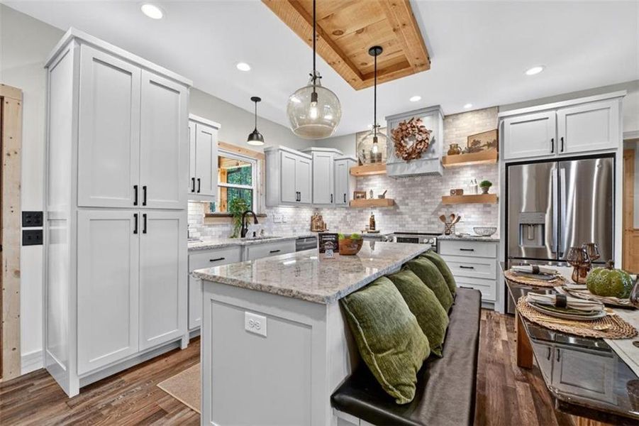 Furnished interior view inside a new home in , Ellijay (Image 30). Furnished interior view inside a new home in , Ellijay (Image 30).