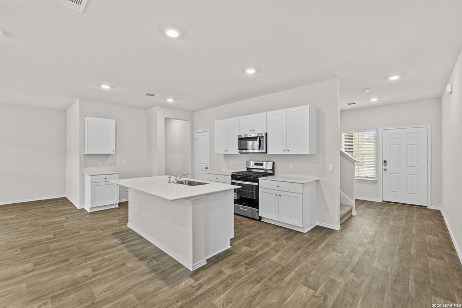 Furnished interior view inside a new home in Applewood, San Antonio (Image 4).