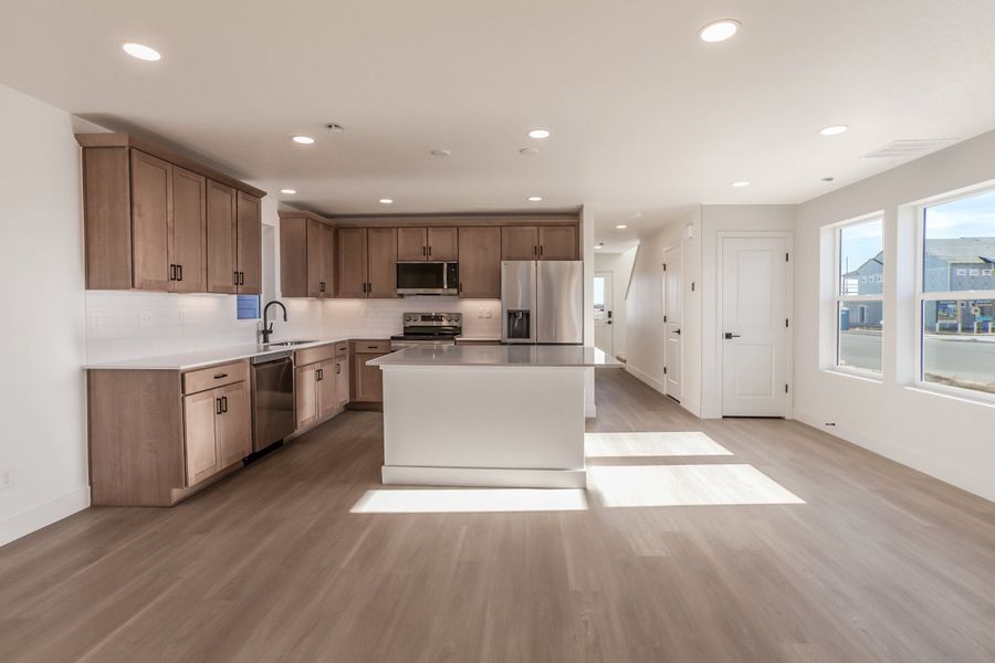 Representative furnished interior of a home built from the Sage by Hartford Homes in Bloom, Fort Collins (Image 34).