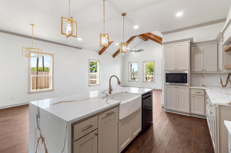 Furnished interior view inside a new home in , Bryan (Image 8).