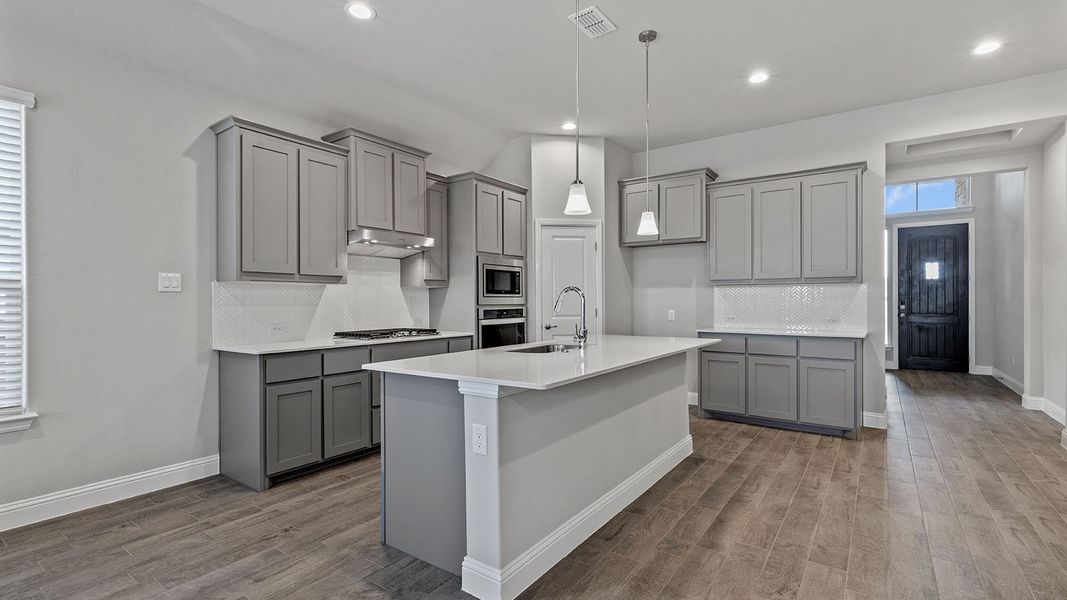 Furnished interior view inside a new home in Morningstar, Aledo (Image 6).