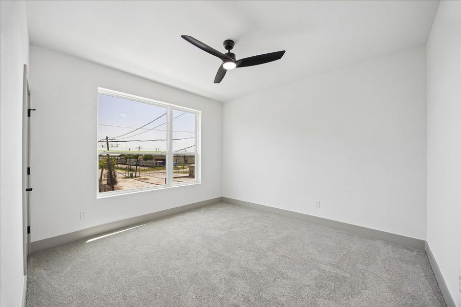 Private secondary suite with abundant natural light and convenient access to its own full bath. Private secondary suite with abundant natural light and convenient access to its own full bath.