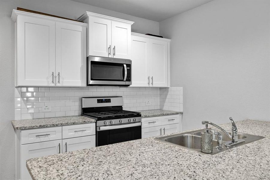 Furnished interior view inside a new home in The Overlook, Fort Worth (Image 12).