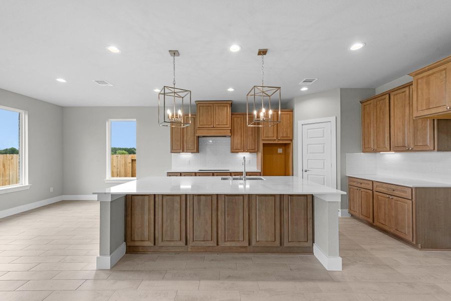 Furnished interior view inside a new home in Briarwood Crossing, Rosenberg (Image 5).