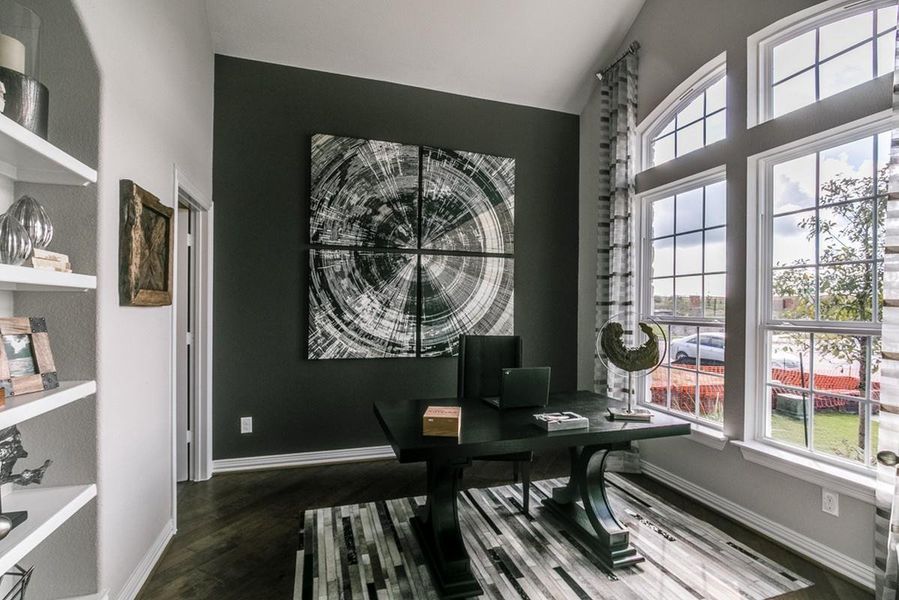 Furnished interior view inside a new home in Marvida, Cypress (Image 6).