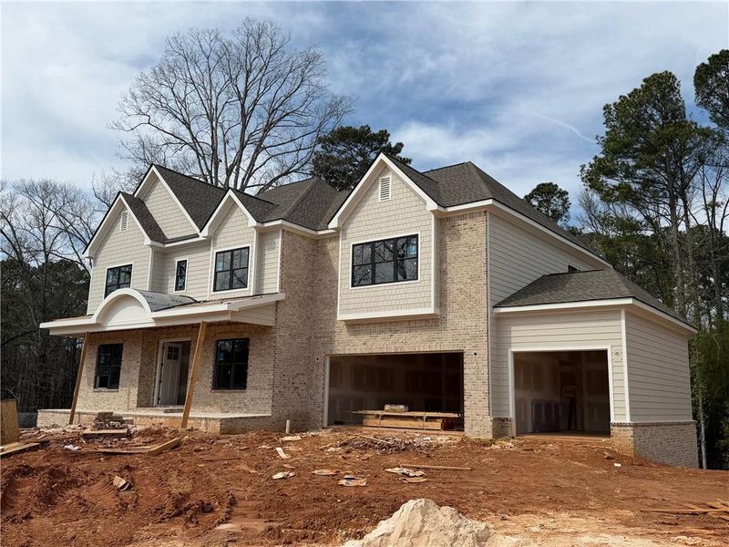 In-progress construction of a new home in , Atlanta, GA (Image 25). In-progress construction of a new home in , Atlanta, GA (Image 25).