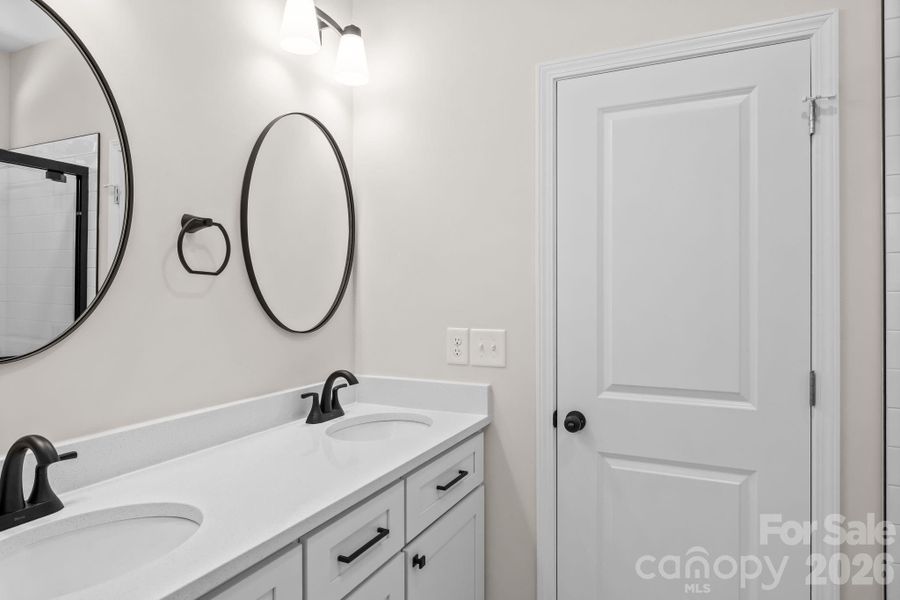 Furnished interior view inside a new home in , Albemarle (Image 4).