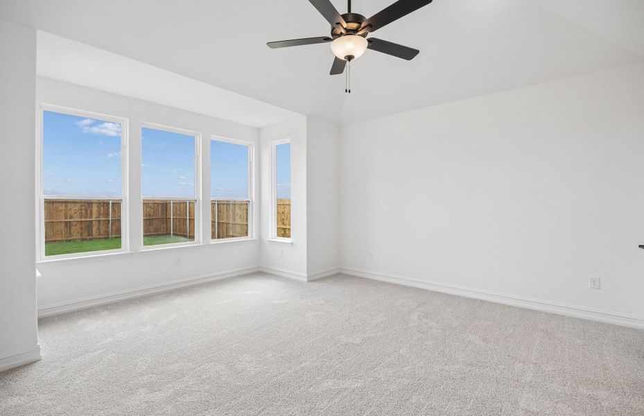 Spacious, unfurnished interior of a new home in Ribbonwood, Aubrey (Image 25). Spacious, unfurnished interior of a new home in Ribbonwood, Aubrey (Image 25).