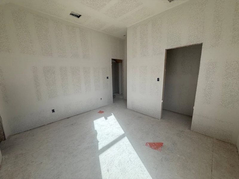 In-progress construction of a new home in Provence, Austin, TX (Image 35). In-progress construction of a new home in Provence, Austin, TX (Image 35).