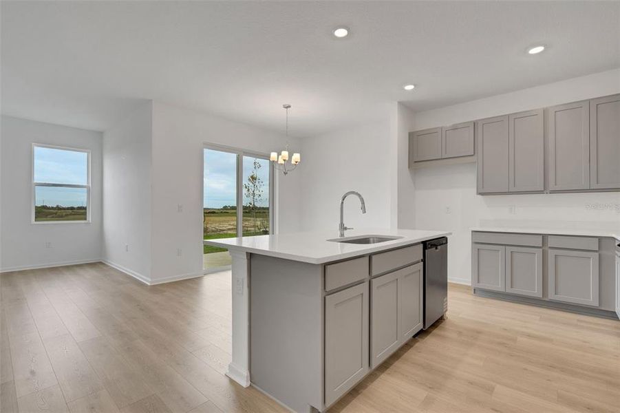 Furnished interior view inside a new home in Annabelle Estates, Winter Haven (Image 8). Furnished interior view inside a new home in Annabelle Estates, Winter Haven (Image 8).