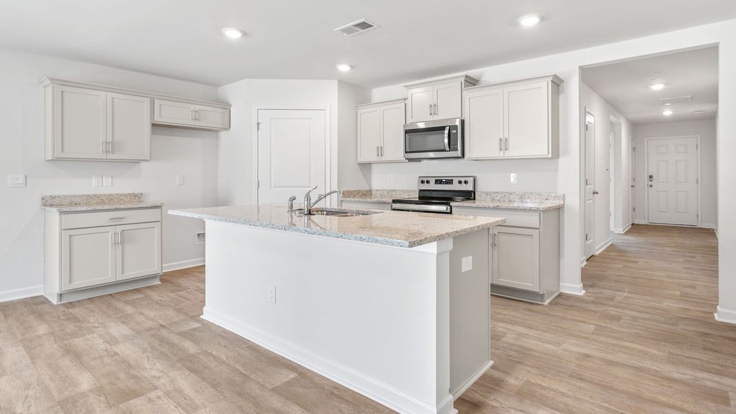 Furnished interior view inside a new home in Mount Hope Estates, Winston-Salem (Image 6).