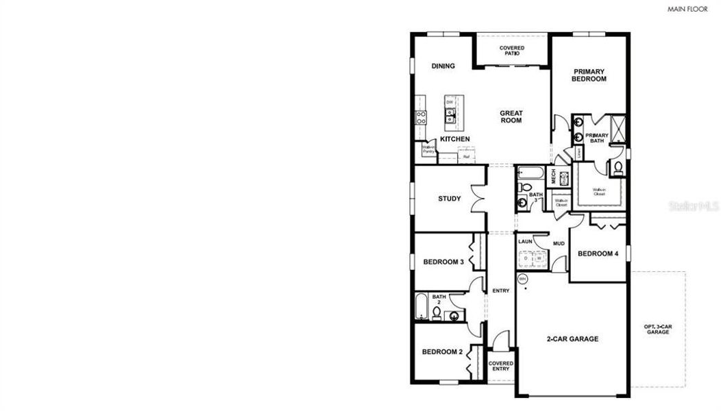 2D floor plan layout of this home in , Winter Haven, FL (Image 2). 2D floor plan layout of this home in , Winter Haven, FL (Image 2).