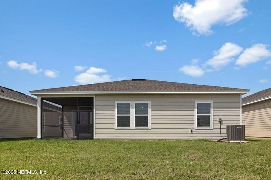 Exterior details and patio area of a home in Coopers Meadow, Jacksonville (Image 18). Exterior details and patio area of a home in Coopers Meadow, Jacksonville (Image 18).