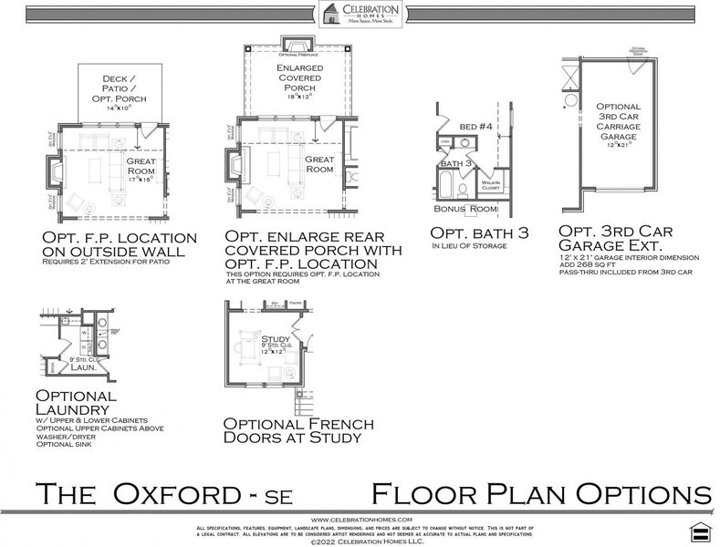 2D floor plan layout for the Oxford by Celebration Homes in Harvest Point, Spring Hill, TN (Image 9). 2D floor plan layout for the Oxford by Celebration Homes in Harvest Point, Spring Hill, TN (Image 9).