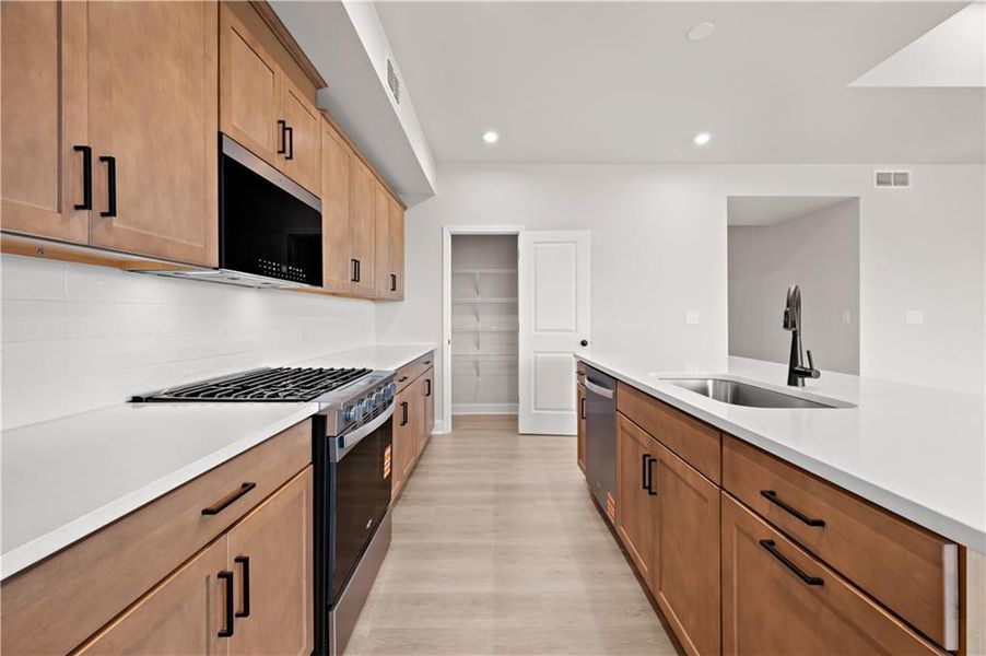 Furnished interior view inside a new home in Gatherings® at GreenHouse, Marietta (Image 11).