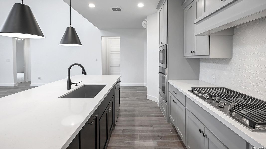 Furnished interior view inside a new home in Johnson Ranch, Bulverde (Image 6).